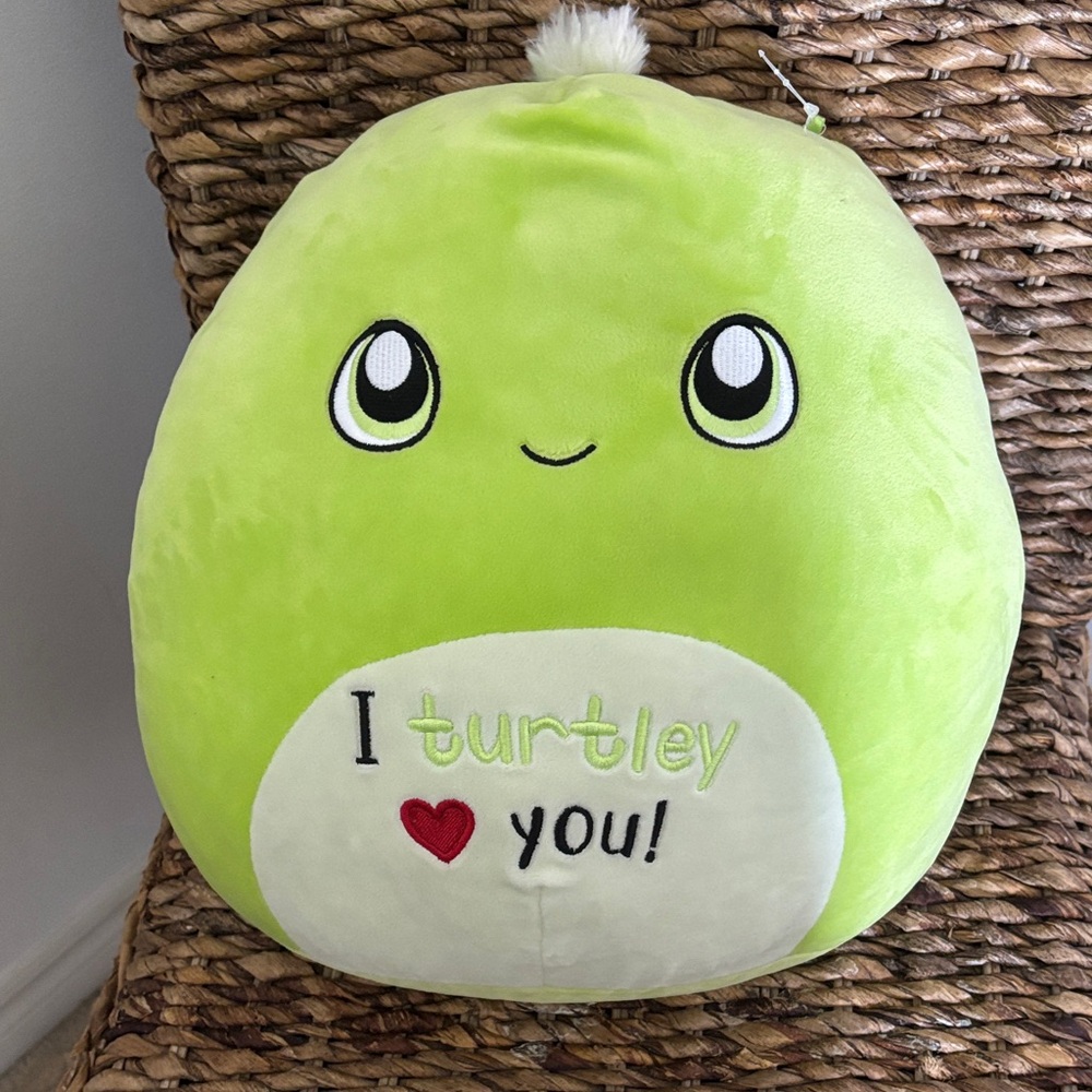 Green Turtle Stuffed Animal Plush Toy